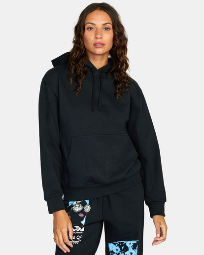 0 PTC Hoodie Black AVJSF00227 RVCA