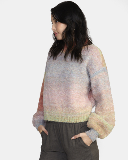 4 Dream Cycle Turtleneck Sweater Red AVJSW00152 RVCA