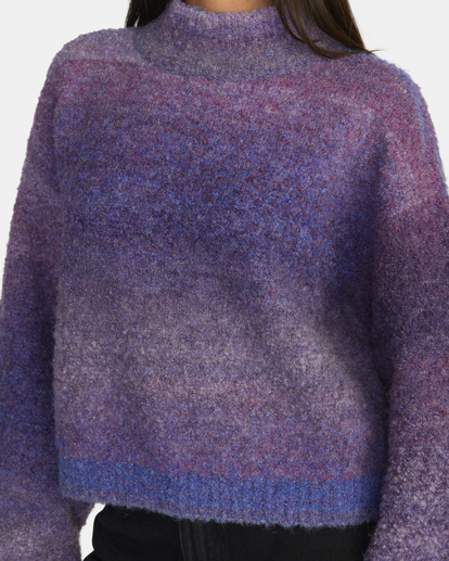 2 Dream Cycle Turtleneck Sweater Purple AVJSW00152 RVCA
