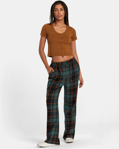 3 Float - Gestricktes Crop Top für Frauen Braun AVJSW00180 RVCA