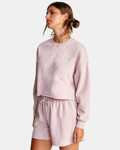 5 Test Drive Cropped Sweatshirt  AVJTO00134 RVCA