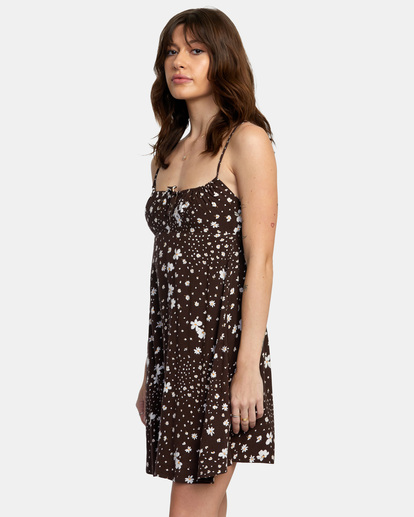 4 OVERTIME SUN DRESS Brown AVJWD00204 RVCA