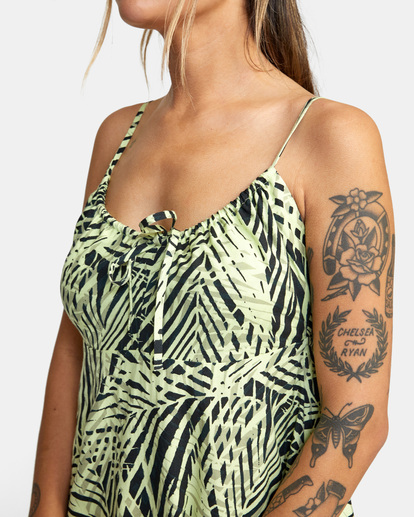 6 Overtime Sun Dress Yellow AVJWD00204 RVCA
