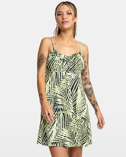 0 Overtime Sun Dress Yellow AVJWD00204 RVCA
