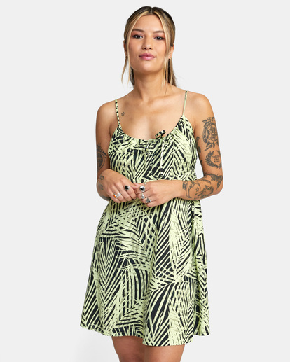1 Overtime Sun Dress Yellow AVJWD00204 RVCA