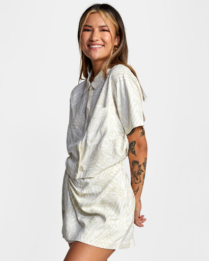 4 Reflection Mini Dress White AVJWD00205 RVCA