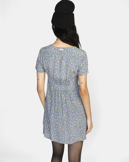 2 Understated Mini Dress Blue AVJWD00206 RVCA
