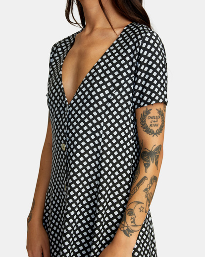 6 Understated Mini Dress Black AVJWD00206 RVCA