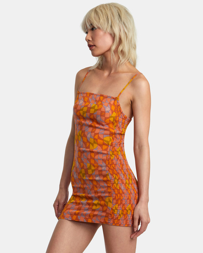 4 United - Mini Dress for Women Brown AVJWD00207 RVCA