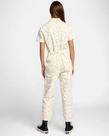 1 Nightshift Jumpsuit Yellow AVJWD00209 RVCA