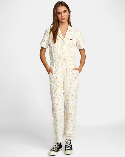 0 Nightshift Jumpsuit Yellow AVJWD00209 RVCA