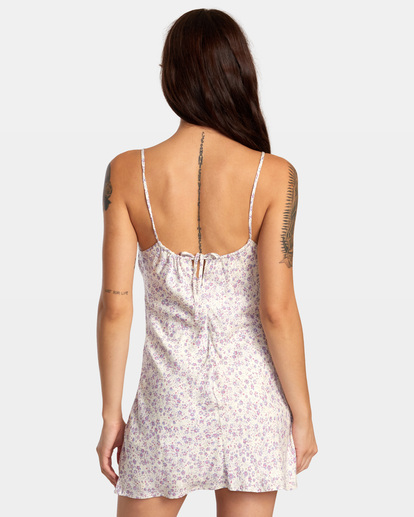 2 Macarthur Midi Dress White AVJWD00228 RVCA