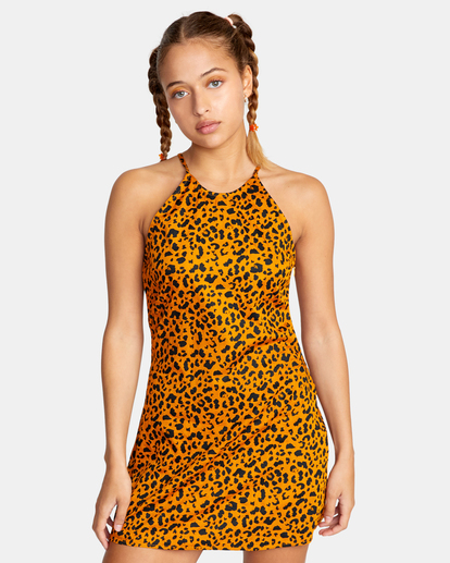 0 Perfect Strangers Mini Dress Red AVJWD00231 RVCA