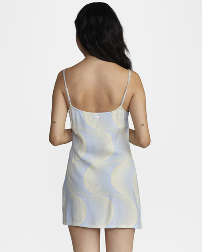 2 Slip Up Mini Dress Blue AVJWD00240 RVCA