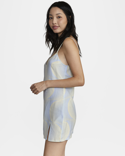 3 Slip Up Mini Dress Blue AVJWD00240 RVCA