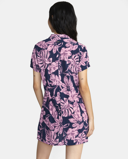 2 Note To Self Mini Dress Blue AVJWD00248 RVCA