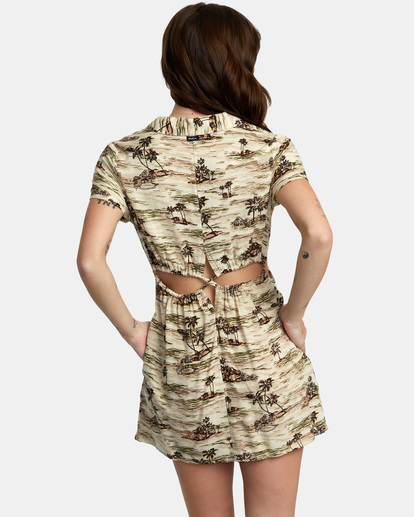 1 Rebound - Mini-Kleid für Frauen Weiss AVJWD00258 RVCA