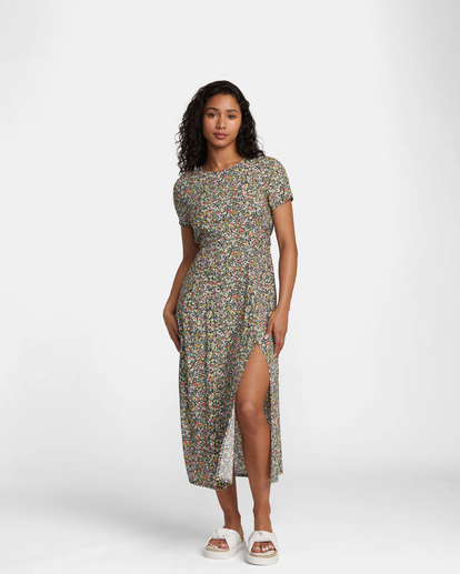 0 DREAMSCAPE DRESS Green AVJWD00261 RVCA