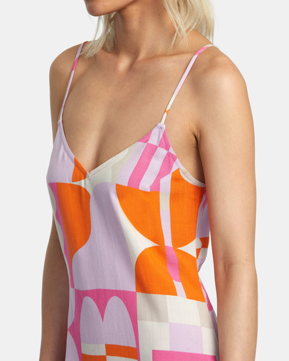 5 Jesse Brown Mini Dress Purple AVJWD00266 RVCA