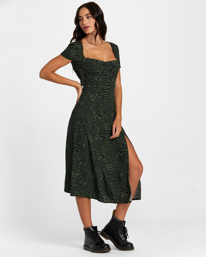 5 Secrets - Midi Dress for Women Black AVJWD00285 RVCA