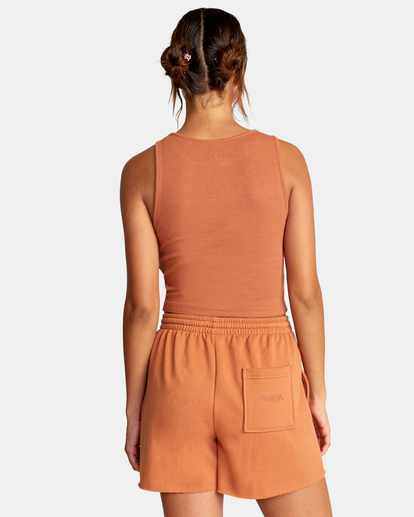 4 Test Drive Sweatshorts Yellow AVJWH00118 RVCA