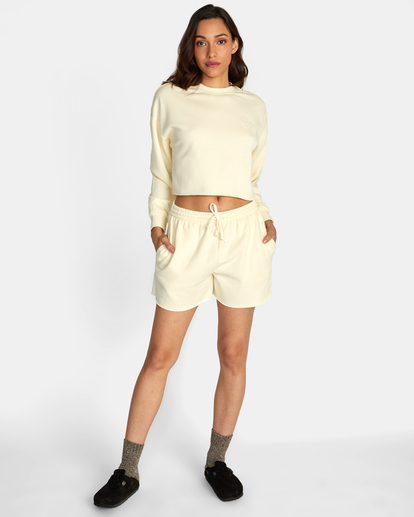 1 Test Drive Sweatshorts Yellow AVJWH00118 RVCA