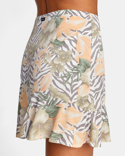 7 Moonrise Mini Skirt Grey AVJWK00110 RVCA