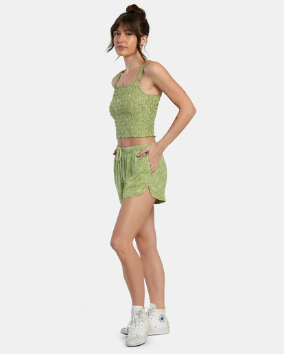 3 Terrace Tank Top Green AVJWT00186 RVCA