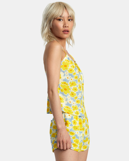 5 Lily Sleeveless Top Blue AVJWT00188 RVCA