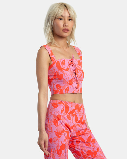 5 Villa - Vest Top for Women Pink AVJWT00191 RVCA
