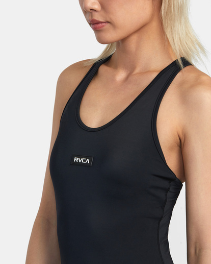 5 VA Essential One-Piece Swimsuit Black AVJX100108 RVCA
