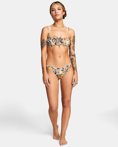 3 Avant Gardner Bralette Bikini Top Black AVJX300249 RVCA