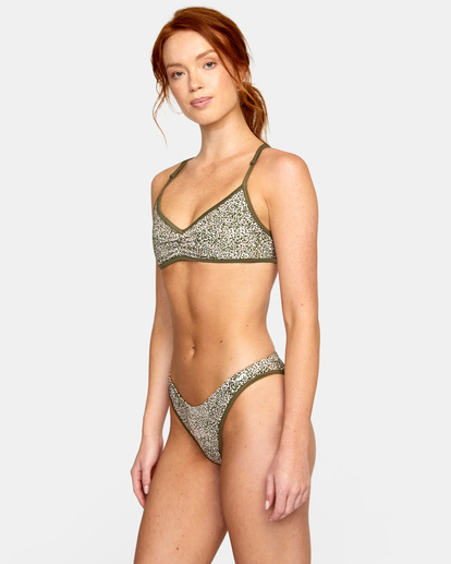 4 Blocked Bralette Bikini Top  AVJX300270 RVCA