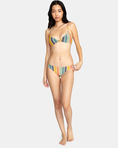 3 Mirage Knotted Crossback Bikini Top  AVJX300343 RVCA
