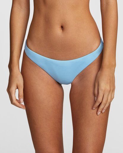 2 Solid Medium Bikini Bottoms Black AVJX400130 RVCA