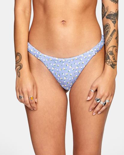 2 Mille French Bikini Bottoms Grey AVJX400234 RVCA