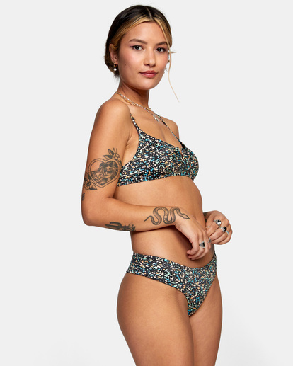 5 No Matter Cheeky Boyshort Bikini Bottoms  AVJX400235 RVCA
