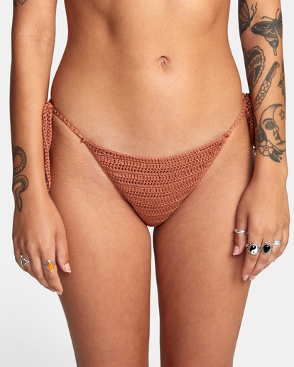 Westside Cheeky Crochet Bikini Bottoms | RVCA