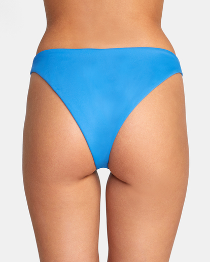 7 Solid French Bikini Bottoms Blue AVJX400247 RVCA