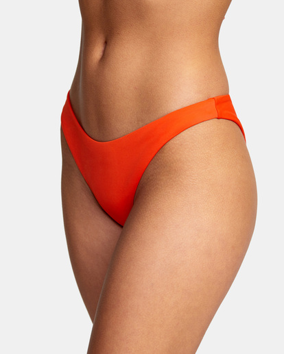 2 Solid French Bikini Bottoms Blue AVJX400247 RVCA