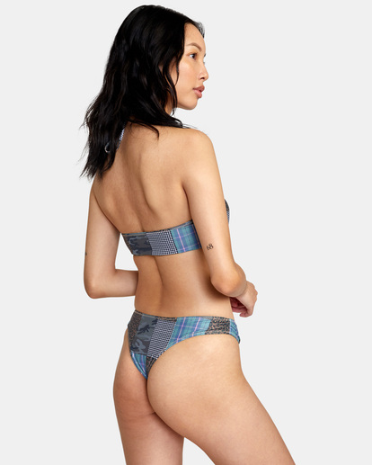 5 Steffani Stella Cheeky Bikini Bottom Grey AVJX400287 RVCA