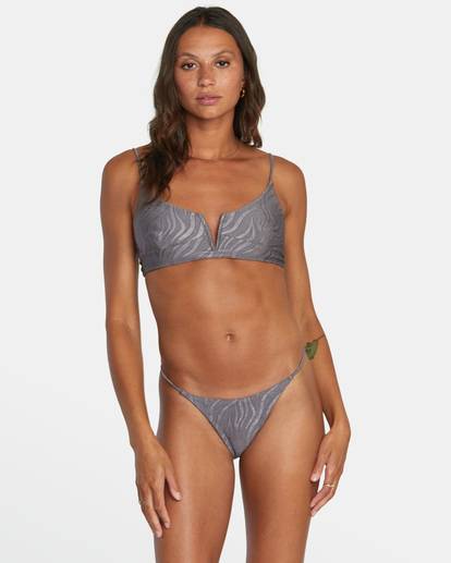 1 Feral Medium French Bikini Bottoms Beige AVJX400302 RVCA