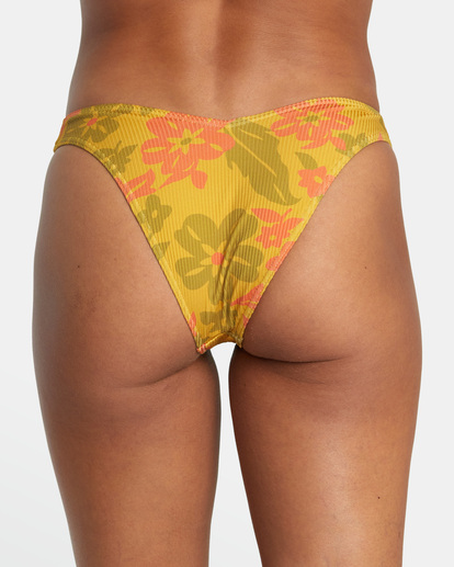 7 Kona Medium French Bikini Bottoms Grey AVJX400310 RVCA