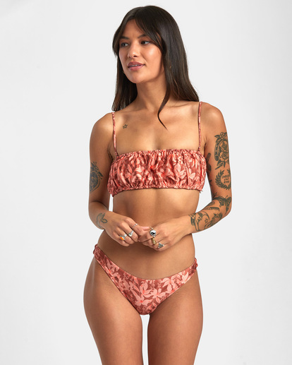 1 Oasis Medium Bikini Bottoms Brown AVJX400339 RVCA