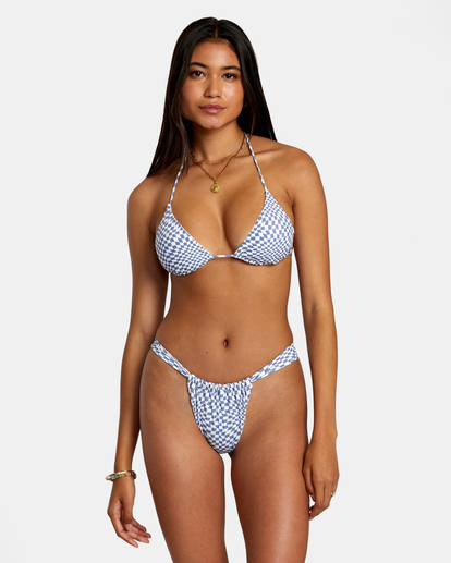 1 Swerve Check Medium Bikini Bottoms Purple AVJX400390 RVCA