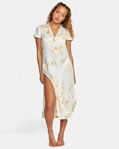 3 Sunset Cover-Up Dress Grey AVJX600125 RVCA