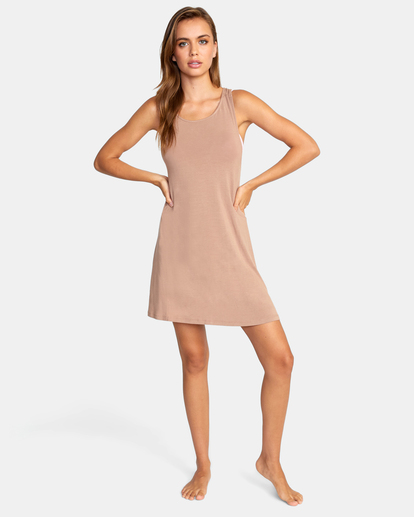 3 Tripped Up Cover-Up Dress White AVJX600129 RVCA