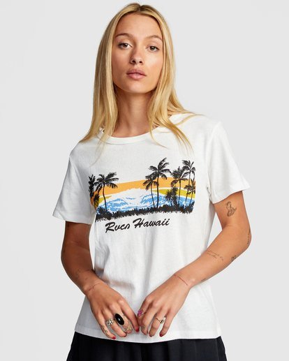 SET WAVE SHORT SLEEVE TEE | RVCA