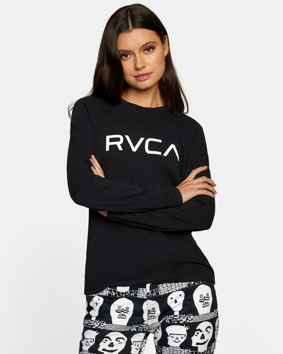 rvca black long sleeve