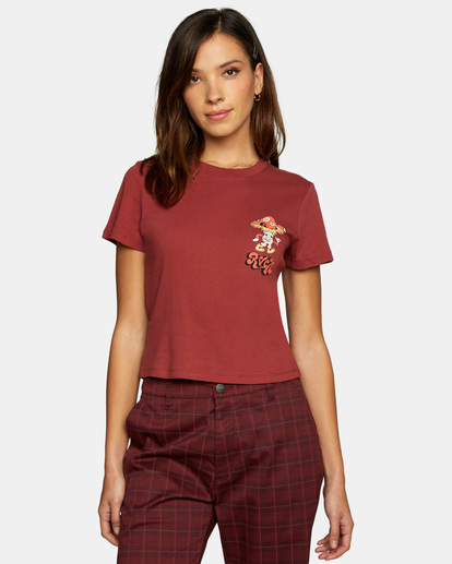 Shroom Graphic Tee AVJZT00367 | RVCA